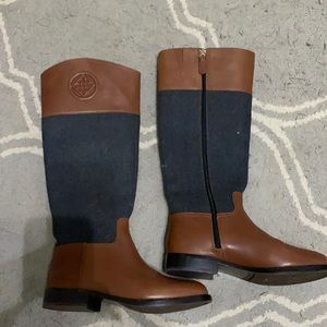 Knee-high Antonio Melani boots worn once too big for me.